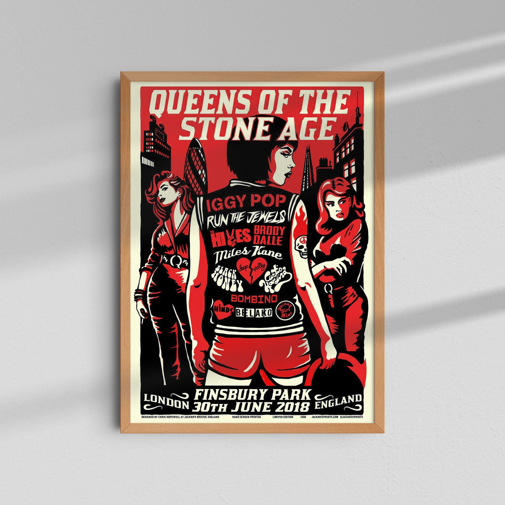 Queens of the Stone Age – London Show with Iggy Pop