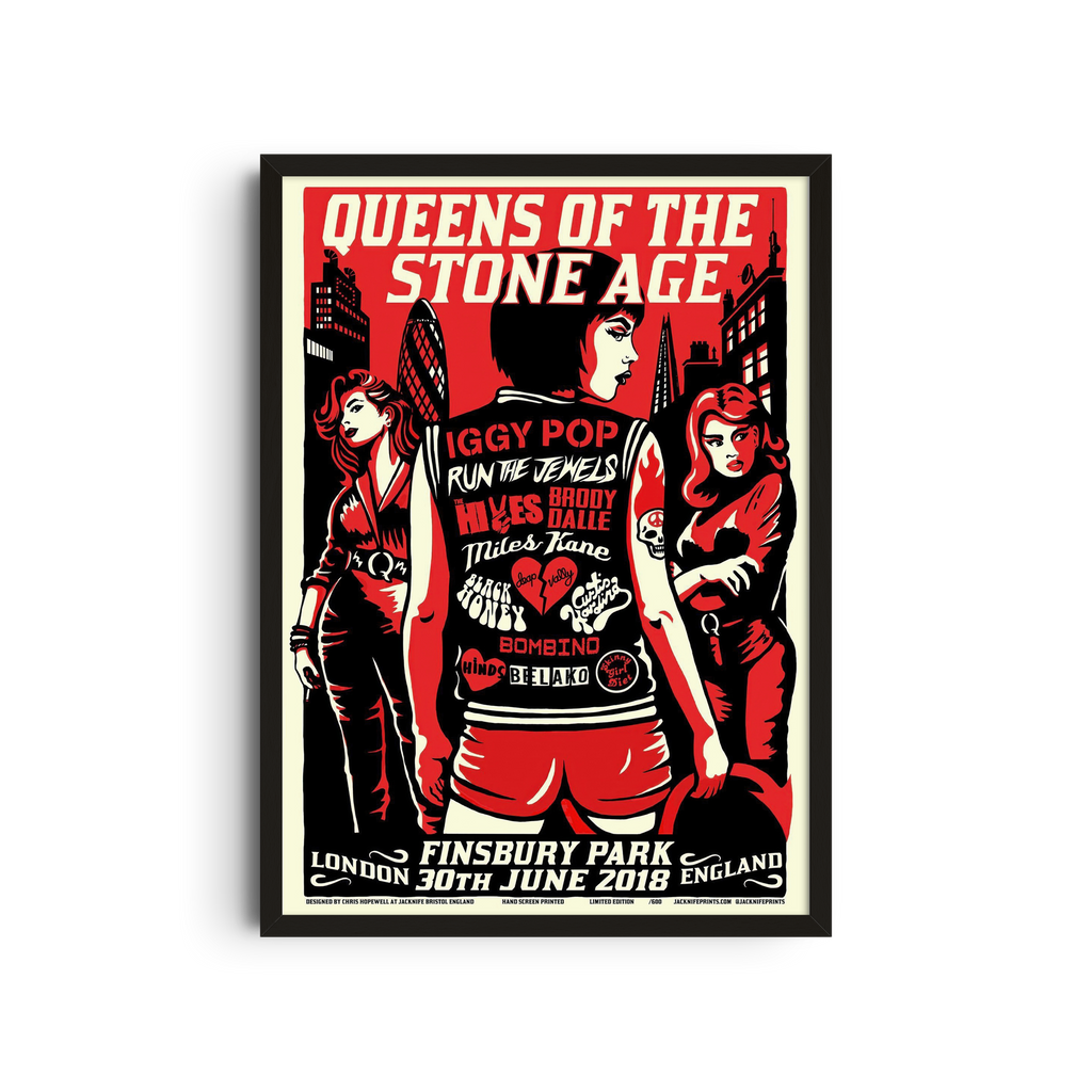 Queens of the Stone Age – London Show with Iggy Pop