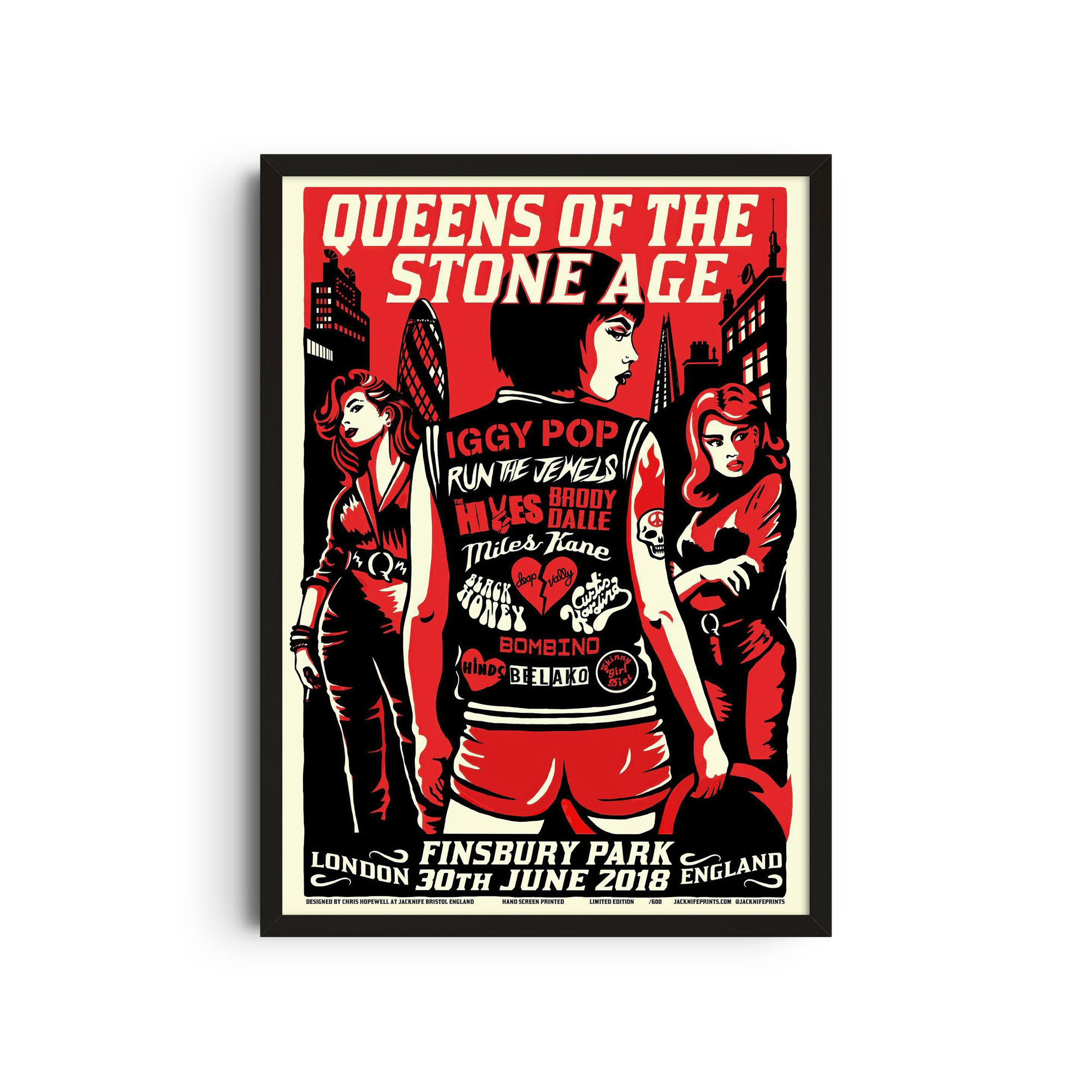 Queens of the Stone Age – London Show with Iggy Pop
