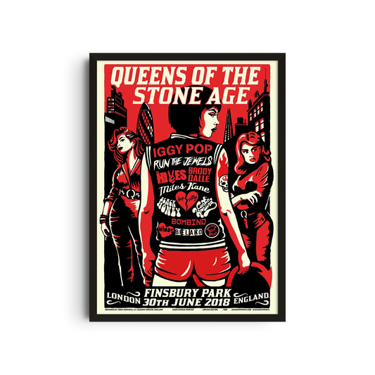 Queens of the Stone Age – London Show with Iggy Pop