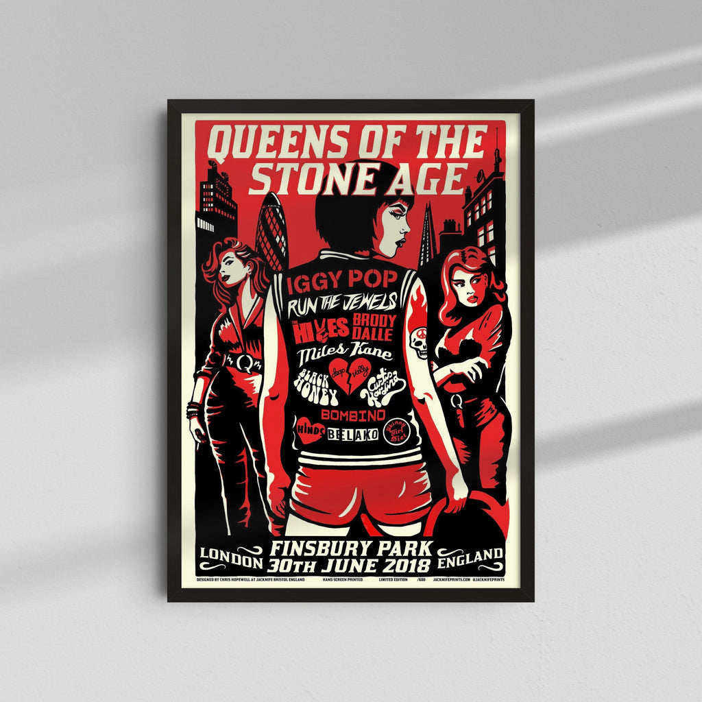 Queens of the Stone Age – London Show with Iggy Pop