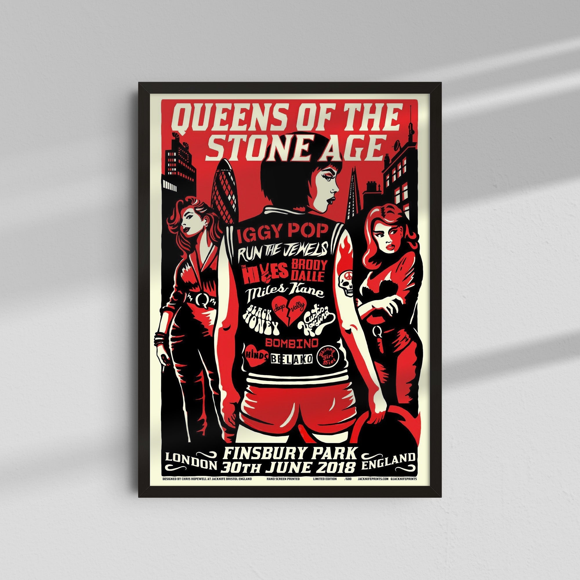 Queens of the Stone Age – London Show with Iggy Pop