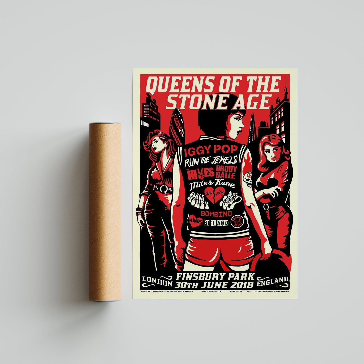 Queens of the Stone Age – London Show with Iggy Pop