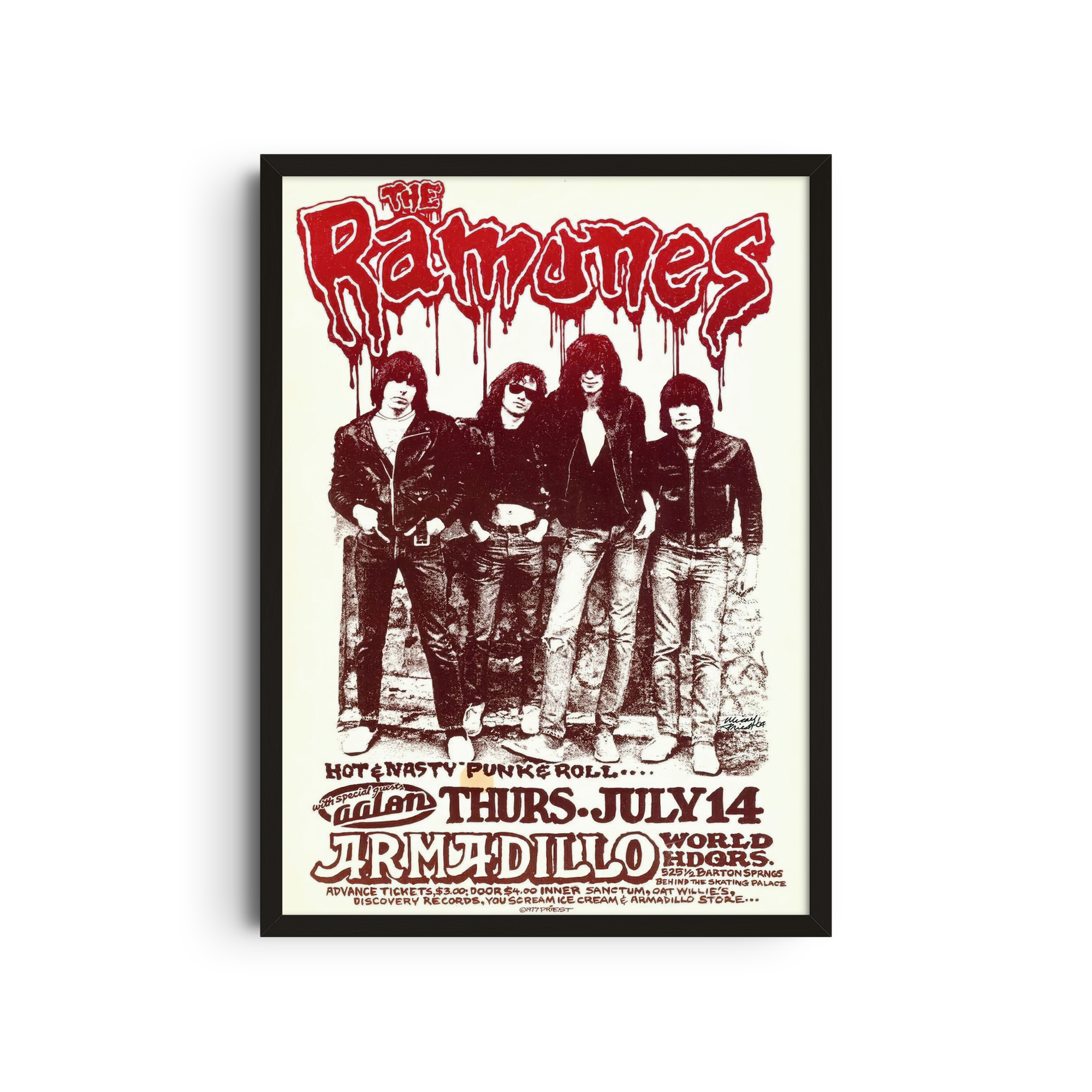 The Ramones - Armadillo World Headquarters, July 14