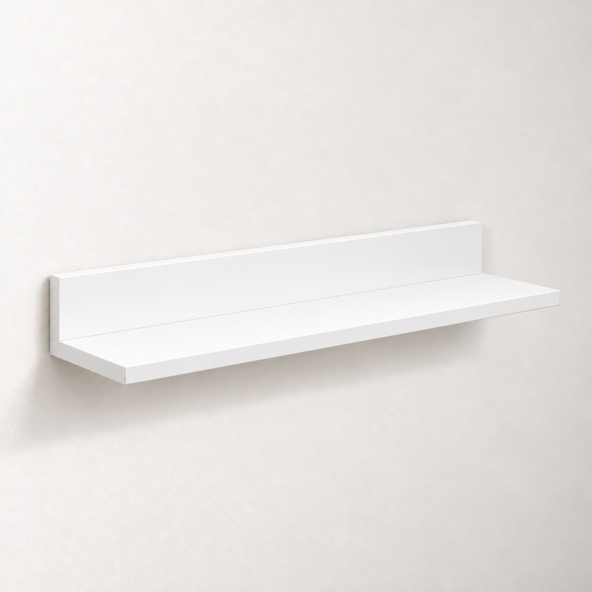 Estante para cuadros de pared blanco de 80 cm en melamina